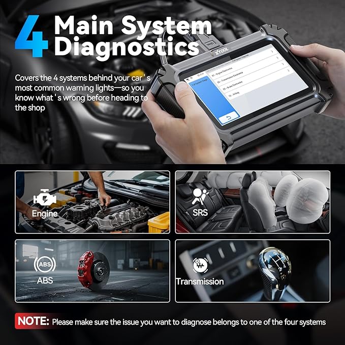 XTOOL D5S OBD2 Scanner with Touchscreen: Code Reader for Cars & Trucks with 16 Resets, Crank Sensor Relearn, Throttle Relearn, EPB, FCA, CAN FD for GM, Engine ABS SRS Transmission Car Diagnostic Tool
