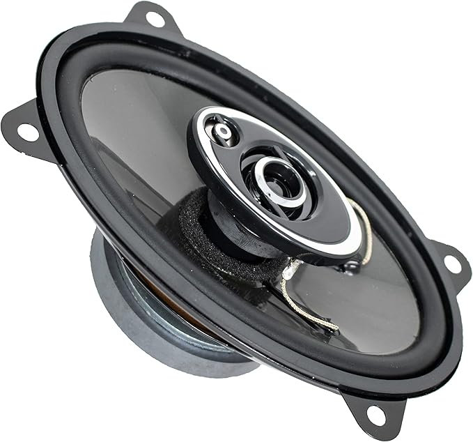 AUDIOTEK 2X K7 5x7 / 6x8 in 4-Way 380 Watts Coaxial Car Speakers CEA Rated 4 Ohm for Car, RV, ATV, Motorcyle (Pair) (2 Speakers)