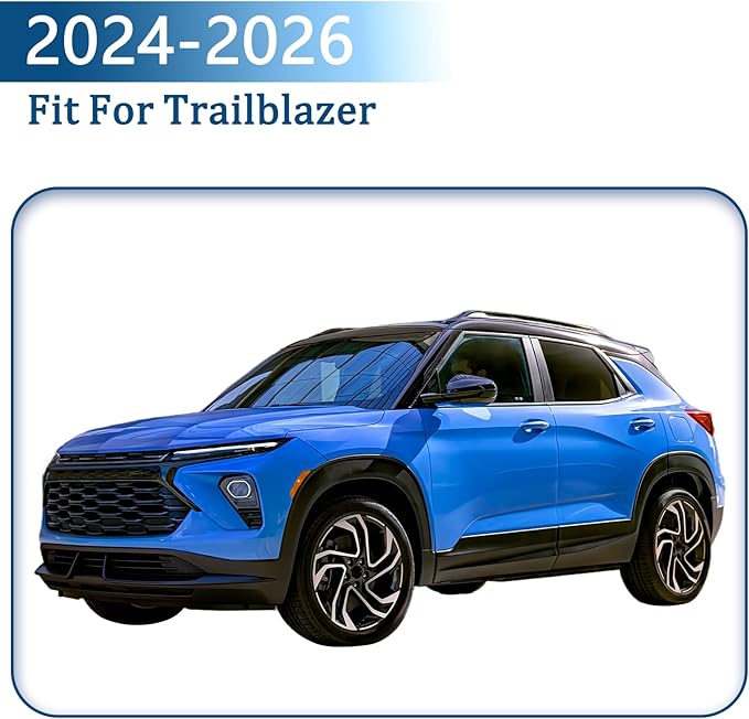 1 Pcs Center Air Conditioning A/C Switch Button Panel Frame Cover Trim for Chevrolet Trailblazer 2024-2026 Central Control Decoration Accessories (ABS Imitation Carbon Fiber Pattern)