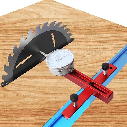Digital Dial Indicator, Adjustable Length Table Saw Dial Aluminum Alloy Multifunctional Use Digital Table Saw for Table Saws, Band Saws