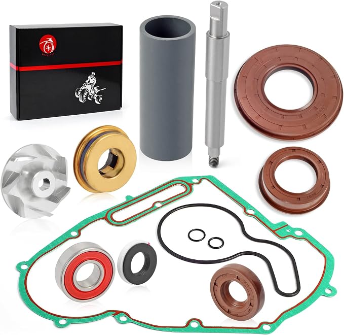 Water Pump Seal Rebuild Kit Impeller + Driver + Shaft + Oil Seal + COVER GASKET For Polaris RZR 800 Ranger 700 800 Sportsman 700 800 2002-2014