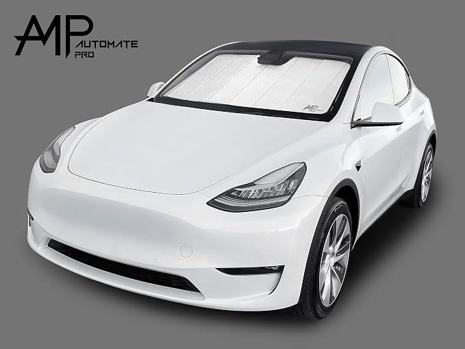 Custom Fit Windshield Foldable Sunshade for 2021 2022 2023 2024 2025 2026 BMW 4 Series 4-Series Coupe Convertible (Not for Gran Coupe), Compact Block UV Rays Visor Protector Folding Dual-Purpose