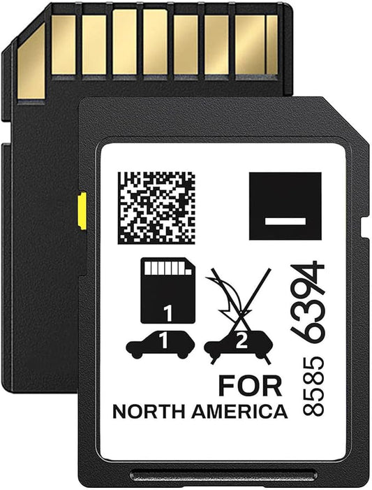 2025 Latest Update Satellite Navigation SD Card Compatible with Cadiliac Chevrolet Buick GMC,North America Maps,Plug and Play Install,GPS in-Dash Navigation Accessories Part 85856394