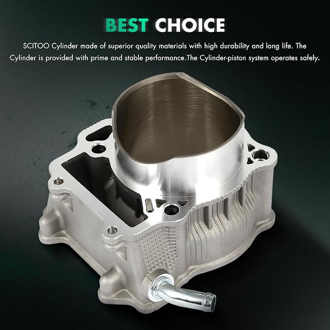 SCITOO Cylinder Piston Gasket Top End Rebuild Kit for Arctic Cat for 400 DVX 2004-2008, for Kawasaki for KFX400 2003-2006, for Suzuki for DRZ400 2000-2004, 11191-13E00 1241-29F00 12140-29F00