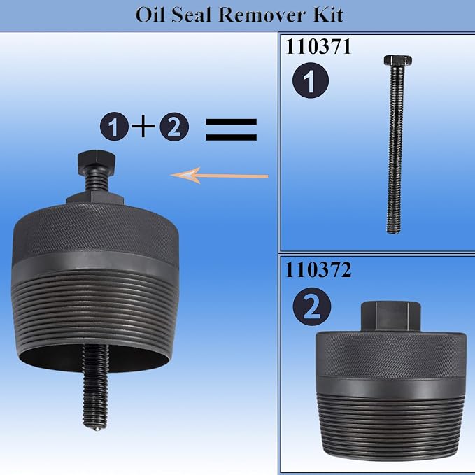 2241 Front Crankshaft Seal Remover and Installer Kit for BMW N20 N26 Engines Replace for 110371, 110372, 2212822,119231,119233