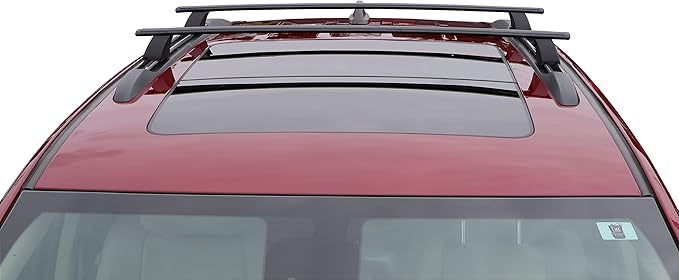 BRIGHTLINES Crossbars Roof Racks Luggage Racks Replacement for 2011-2021 Jeep Grand Cherokee with Grooved Metal Roof Side Rails
