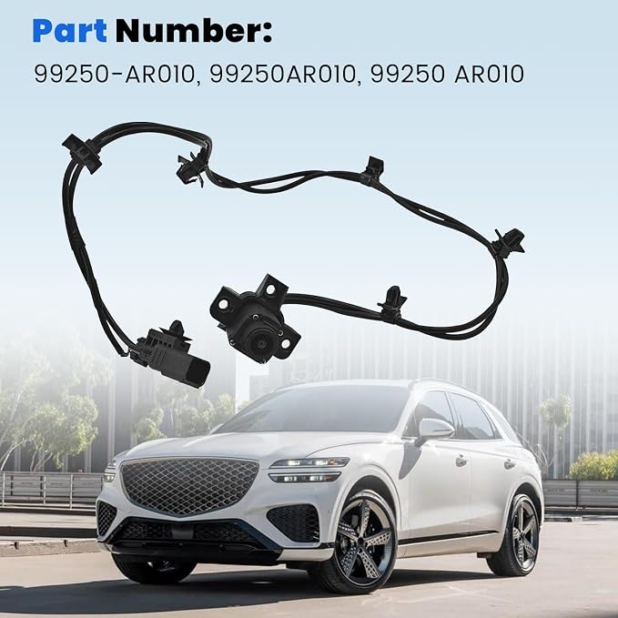99250-AR010 Front Grill View Park Assist Camera Compatible with Hyundai Genesis GV70 2.5L 3.5L 2022-2024 Replace 99250AR010