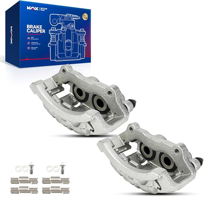 KAX 18B4895+18B4894 Brake Caliper Compatible with Dodge Ram 2500 2003-2008, Dodge Ram 3500 2003-2008, Dodge Ram 1500 2006-2008, Rear Disc Brake Caliper