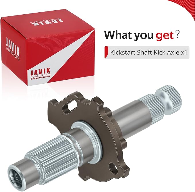 JAVIK Kickstart Shaft Kick Axle For Yamaha XT250 XT350 TT350 1984-2000 O.E.M# 30X-15660-01-00 Kick Start Assy