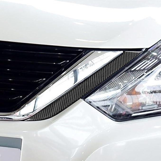 Soft Real Carbon Fiber Compatible with Nissan Altima 2013 2014 2015 2016 2017 2018 Interior Accessories Front Bumper Grille Cover Trim Accessories