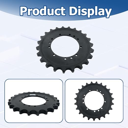WFLNHB 12 Bolt Hole Drive Sprocket 1032265 Replacement for John Deere 27D 30G 35D 35G ZX27U-2 Excavator