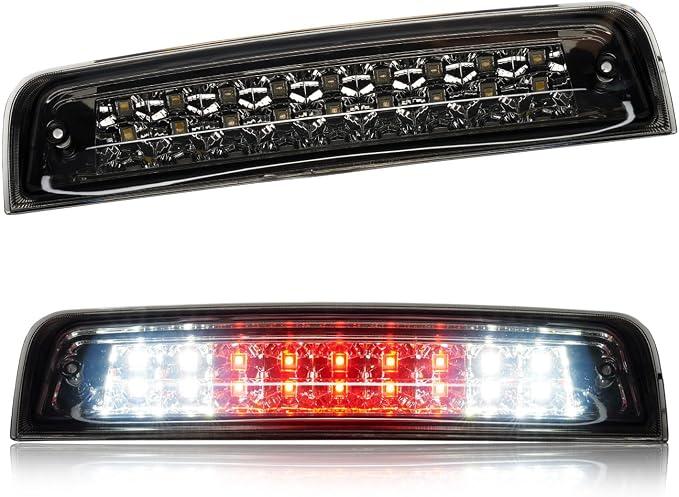 Third 3rd Brake Light LED for 2009-2017 Dodge Ram 1500, High Mount Rear Brake Lights Assembly for 10-17 Ram 2500 3500, Waterproof Center Cab Lamp Cargo Stop Light