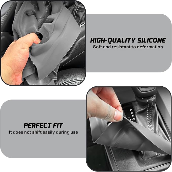 Compatible with Toyota Corolla Cross 2026 2025 Accessories Black Center Console Gear Shift Panel Cover Silicone Waterproof Cup Holder Wireless Charging Protective Pad (Hybrid S SE XSE)