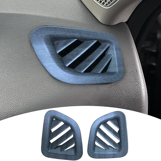 Dashboard Air Vent Cover, for Kia Telluride 2020 2021 2022 2023 2024 2025 2026,Sport Interior Trim Accessories - Gray Wood Grain