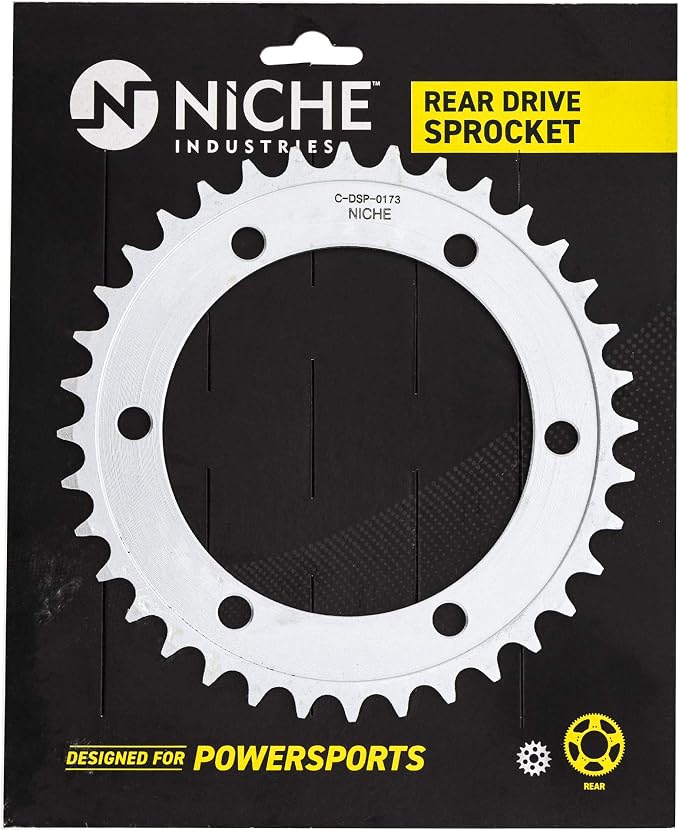 NICHE Drive Sprocket Chain Combo for Honda CBR300R CB300F Front 14 Rear 36 Tooth 520V O-Ring 108 Links