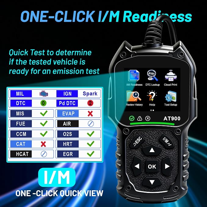 OBDII Scanner Car Engine Fault Code Reader Diagnostic Vehicle Scan Tool