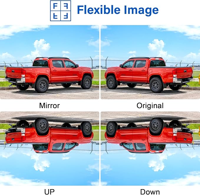 HD 1080P 5 inch Wireless Backup Camera for Truck: Clear Day & Night Vision | 15 Mins Easy Install for Car Trucks SUV Camper Parking Safety Assistance
