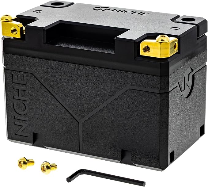 NICHE Lithium Battery YTX9-BS YTZ12S 12V 4Ah 240A for Honda Yamaha Polaris Kawasaki KTM ATV UTV Motorcycle