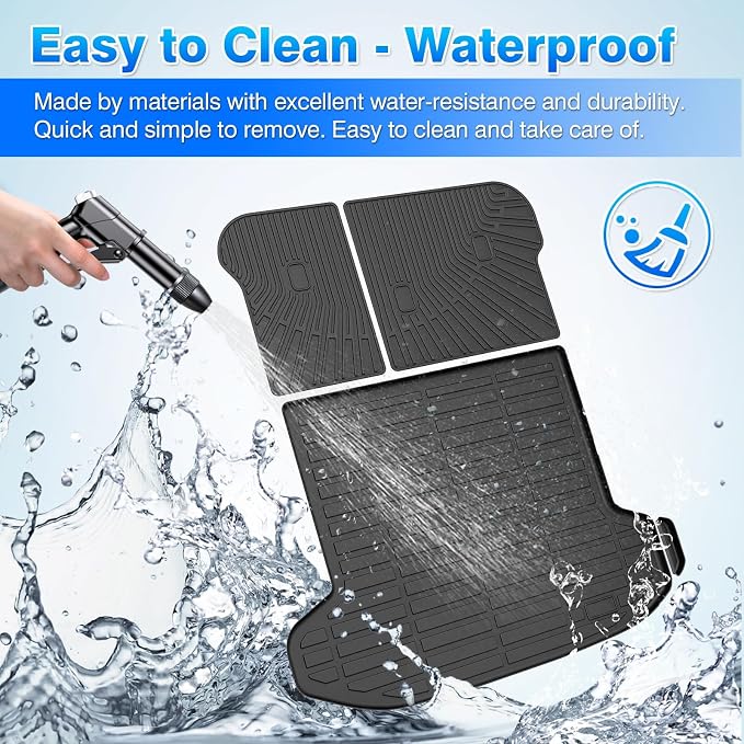 CARTIST Trunk Mat for Kia Sportage 2023-2025 | 2026 (Only LX & SX), (NOT for PHEV), All Weather Cargo Liner Heavy Duty Car Mats, Car Accessories for Sportage