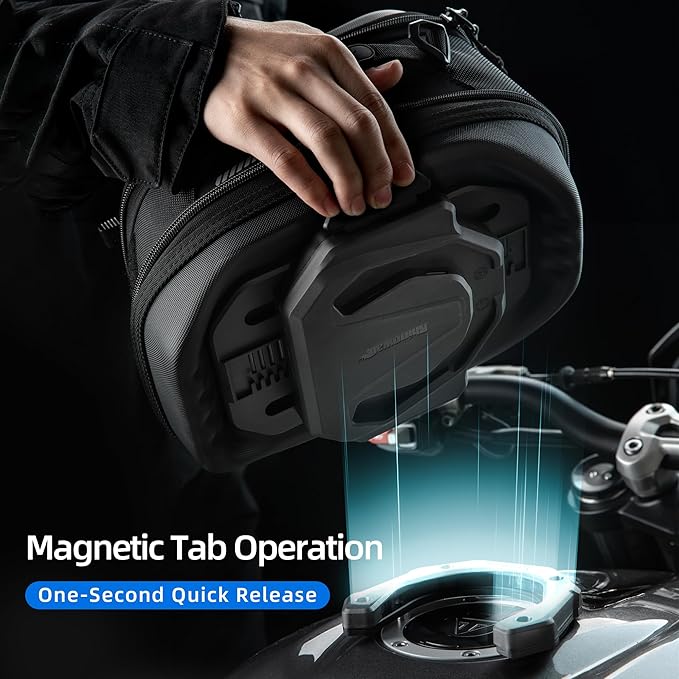 Rhinowalk Motorcycle Tank Bag Adapter Base with Strong Magnetic-XM10417