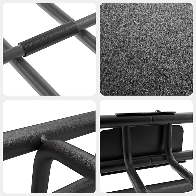 Wildroad Car Roof Cargo Basket Combo of Upgraded 64"x 39"x 4" Roof Rack Cargo Basket with 21 Cubic ft Waterproof Cargo Bag, Cargo Net, Ratchet Straps and Anti-Rust Sealant