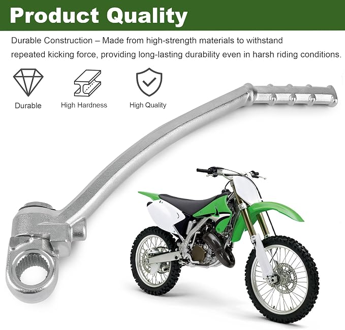 Kick Starter Lever Assembly 13064-1174 Compatible with Kawasaki KDX 200 / 220R 1995-2006