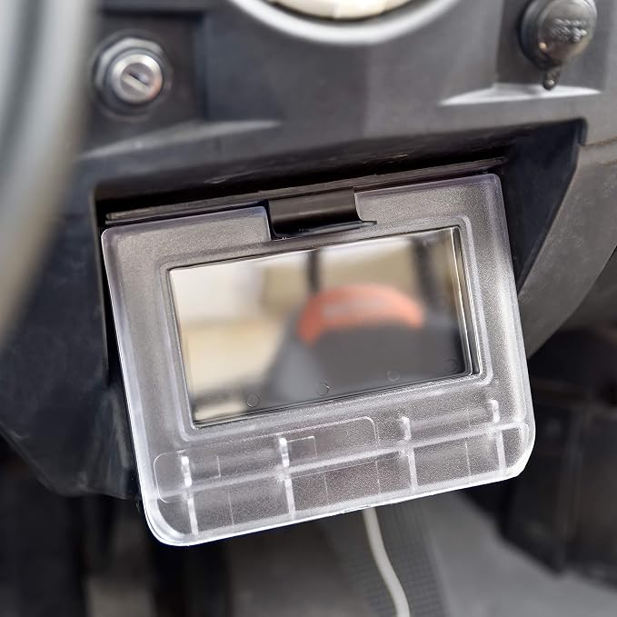 SAUTVS Center Dash Storage Box for RZR 1000 900, ABS Center Compartment Storage Box for Polaris RZR 1000 S 900 2014-2018 Accessories