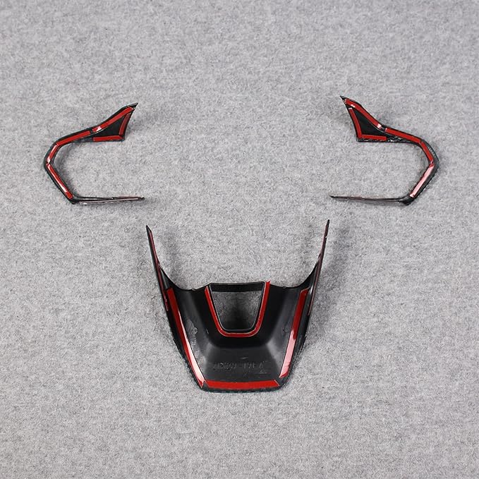 for Lexus RX RX350 RX350h RX500h 2023 2024 2025 2026 Wheel Steering Trim Panel Cover Trims (Carbon Fiber Pattern)