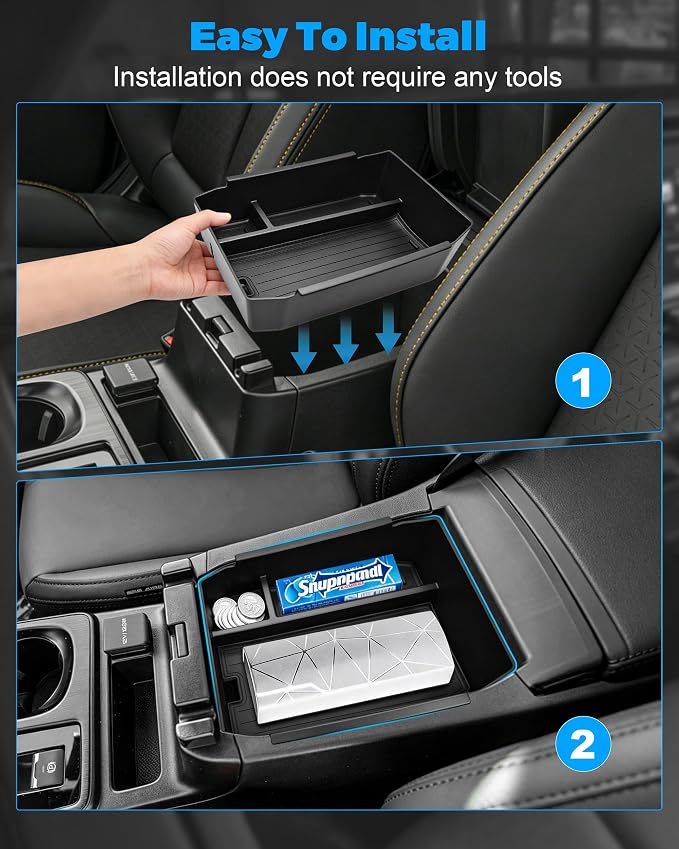 Cup Holder Insert and Cente Console Organizer for 2026 Outback