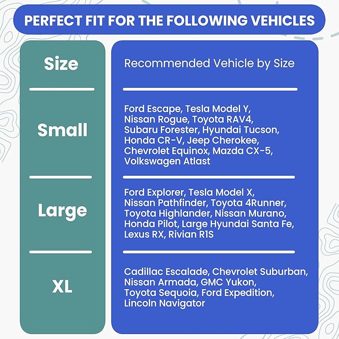 4Knines Split Cargo Liner for SUV – for Dogs & Pets, Heavy-Duty, Waterproof Trunk Mat & Cargo Cover – Fits 60/40 Split Bench & Armrest Pass-Through – Machine Washable, Non-Slip, Durable (Small, Camo)