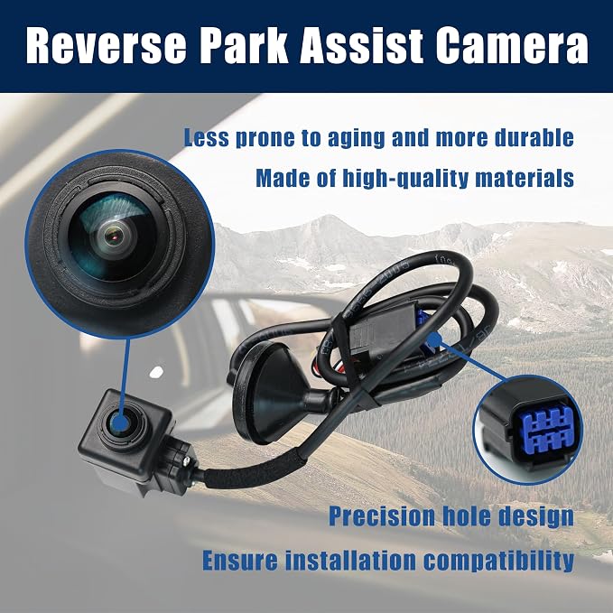 No. 95760-B2100 Rear View Backup Reverse Parking Camera/Rear View Camera | Compatible with New Rear View Backup Parking Camera Kia Soul 2014 2015 2016 F8 Reverse Park Assist Camera Replace 95760-B2010