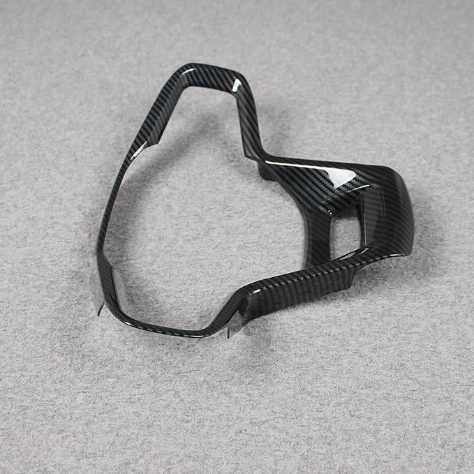 for Ford Bronco 2023 2024 2025 Wheel Steering Trim Panel Cover Trims ABS Carbon Fiber Pattern