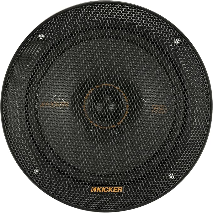 KICKER 51KSC6504 KS-Series 6.5" Coaxial Speakers with .75" tweeters, 4-Ohm, Pair