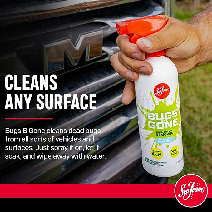 Sea Foam Bugs B Gone Bug and Crud Remover, BBG16, 16oz, Pack of 3