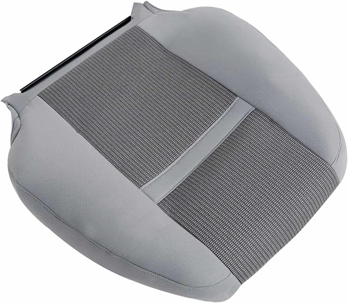 Priprilod Gray Cloth Front Driver or Passenger Side Top Lean Back Cover Compatible with Dodge Ram 2500 3500 4500 5500 2006 2007 2008 2009 2010