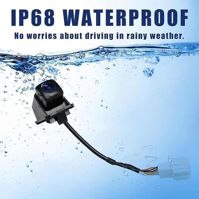 No.39530-TX4-A11 Rear View Backup Reverse Parking Camera [8 Pins] IP68 HD | Compatible with Acura RDX 3.5L 2016 2017 2018 Reverse Park Assist Camera Replace OE#39530TX4A11 PAC161 AC1960118