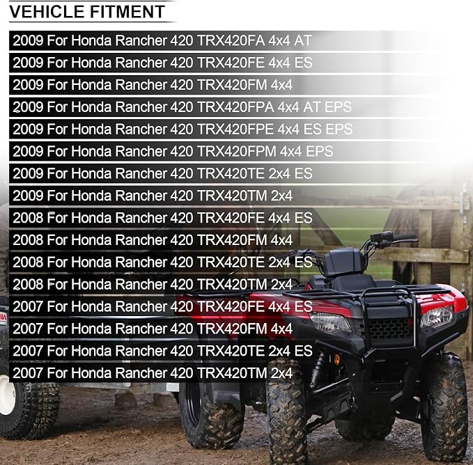 Front Left Right CV Axles set For 2007 2008 2009 For Honda Rancher 420 TRX 420 2pcs