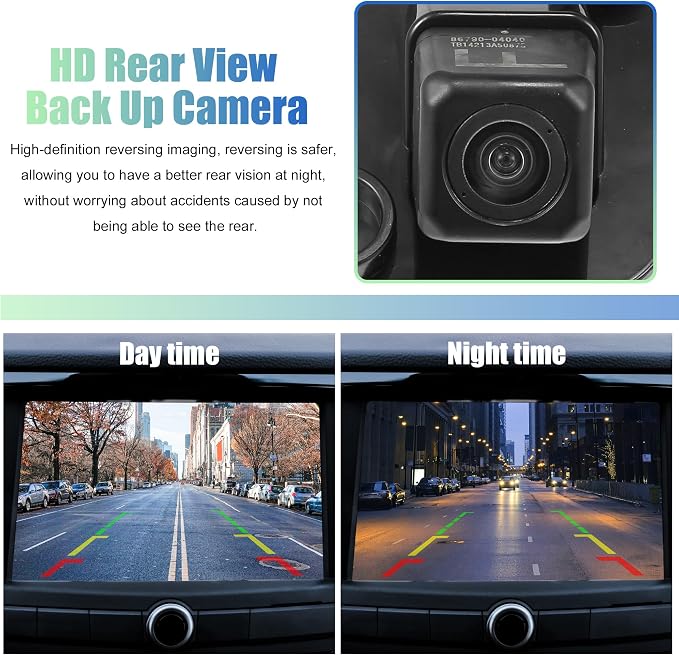 uxcell Rear View Back Up Camera Rear Park Assist Reverse Camera for Toyota Tacoma 2017-2023