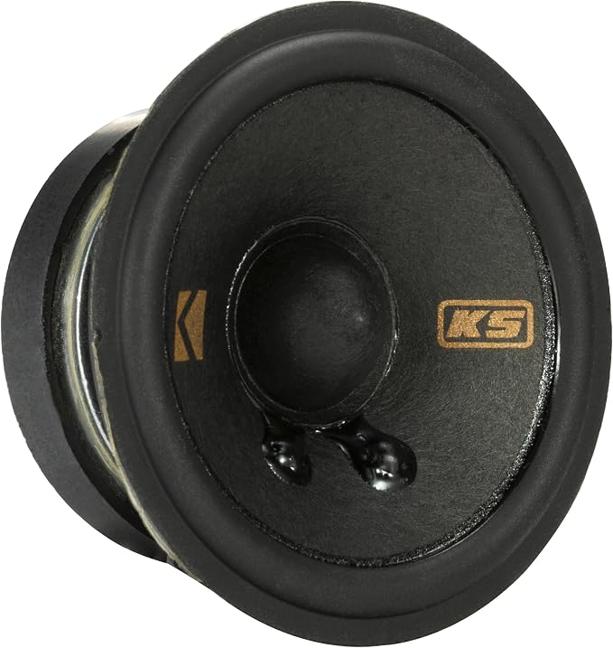 KICKER 51KSC2704 KS-Series 2.75" Midrange Speakers, 4-Ohm, Pair