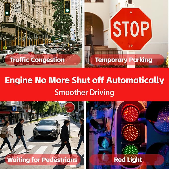 Auto Start Stop Eliminator for Kia Stinger 2018-2023 Engine Auto Stop Disabler - Plug Play/Error Free Accessories