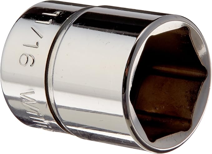 Williams B-622 11/16-Inch Shallow 6 Point Socket