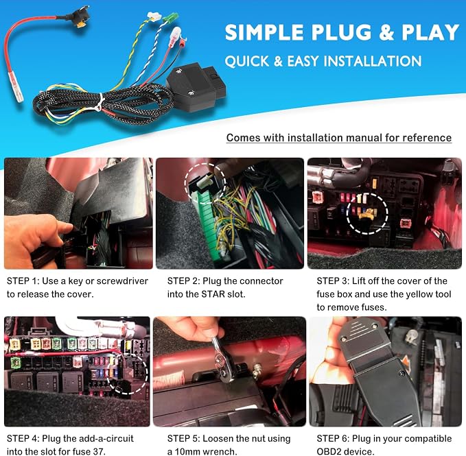Double Bypass | Trunk-Mount Security Bypass Cable Kit Compatible with Dodge Charger, Challenger, Chrysler 300 2018-2024