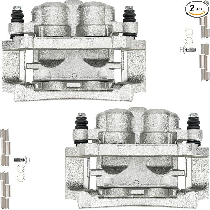 KAX 18B4895+18B4894 Brake Caliper Compatible with Dodge Ram 2500 2003-2008, Dodge Ram 3500 2003-2008, Dodge Ram 1500 2006-2008, Rear Disc Brake Caliper