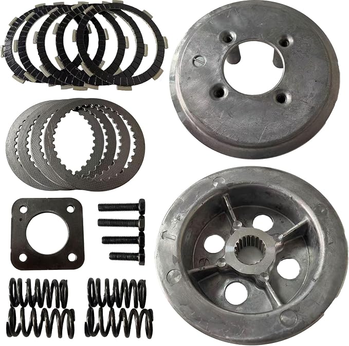 Clutch Assembly Kit compatible with Honda TRX250 TRX250EX Recon 250