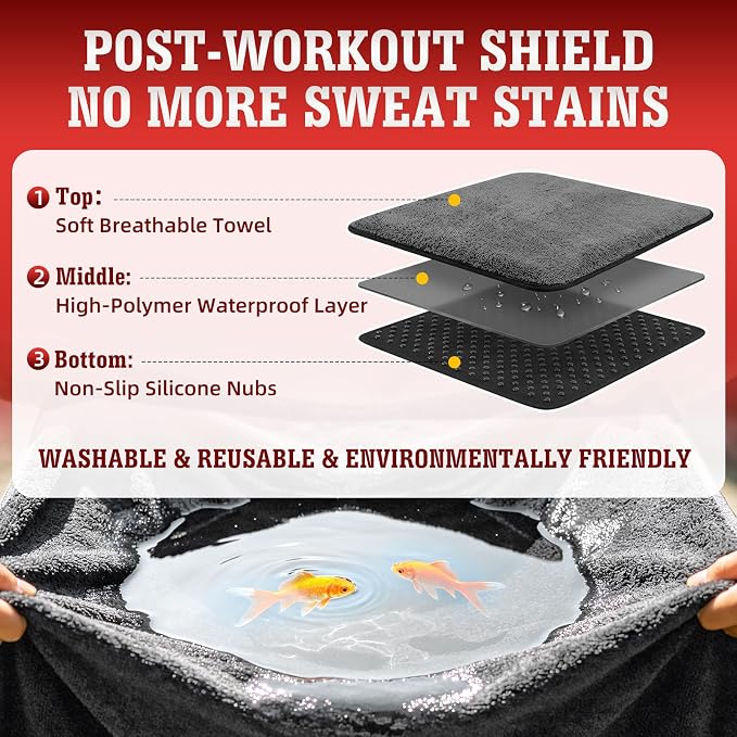 Towel Car Seat Covers for Sweat Protection, GRS Certified Recycled Microfiber Absorbent Front Seat Protector, Non-Slip Washable Universal Fit for Sedans SUV Minivans(2 Pack,Gray)