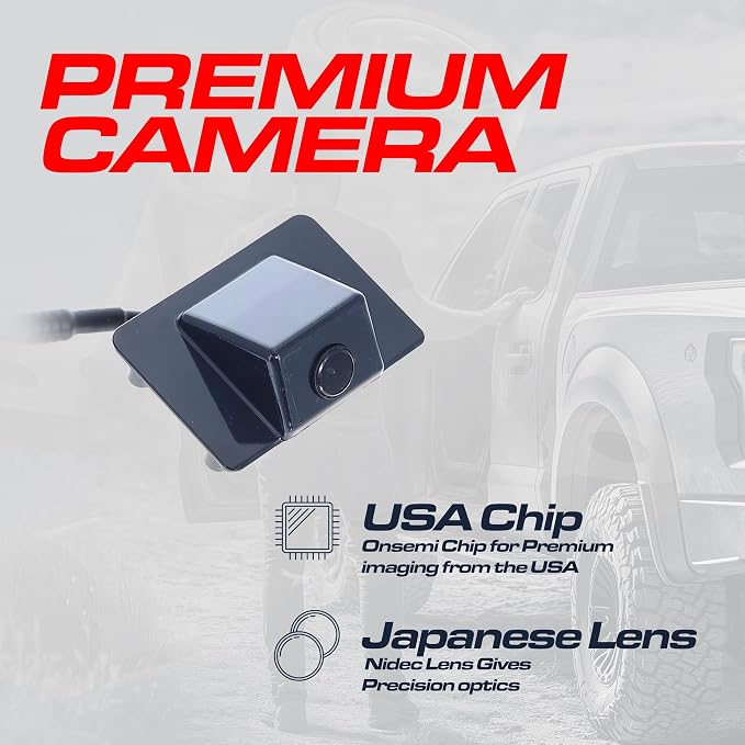 Master Tailgaters Replacement for Cadillac Escalade (07-08) / Chevrolet Suburban (07-08), Tahoe (07-08), Tahoe Hybrid (08-13) / GMC Yukon (07-08), Yukon Hybrid (08-13) Backup Camera OE Part # 15173619