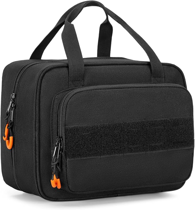 Rexmica Carrying Case Compatible with Klein Tools 80101/ ET310 AC Circuit Breaker Finder, Home Tester Kit Storage Bag for Digital Multimeter, Clamp Meter or Other Electrical Test Tools (Bag Only)