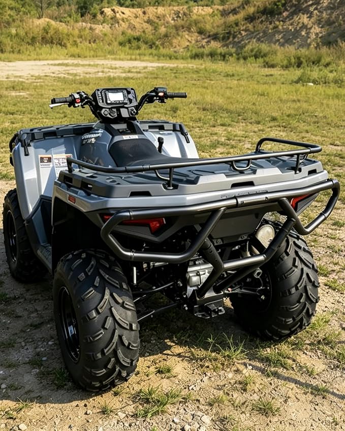 Rear Rack Extender for Polaris Sportsman 570 450 H.O. 2021-2026, Heavy Duty Steel Rear Cargo Rack Extender for Polaris Sportsman 450 570 H.O. 2021+ Accessories, Replace #2884841