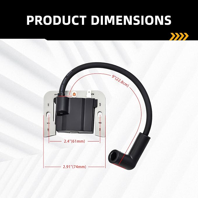 7000 Series Ignition Coil Pack for Kohler 32-584-06-S KT735 KT730 KT725 KT722 KT720 KT715 6600 KT620 KT610 KT600 CONFIDANT ZT730 ZT720 ZT710 32 584 06-S Module Cub Cadet kh-32-584-06-S ZT1 ZT2 XT1 XT2
