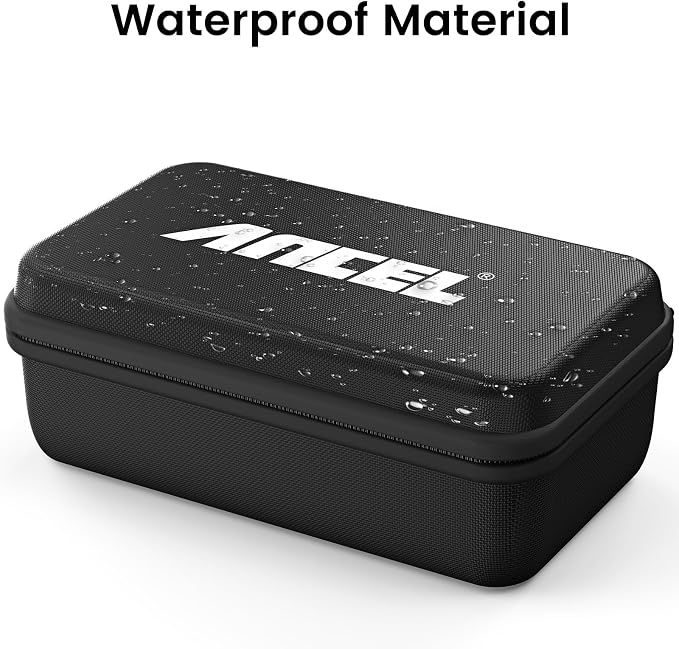 ANCEL Large Hard Protective Case Storage Box for ANCEL HD8000 Heavy Duty Truck Scanner (Only the Case)